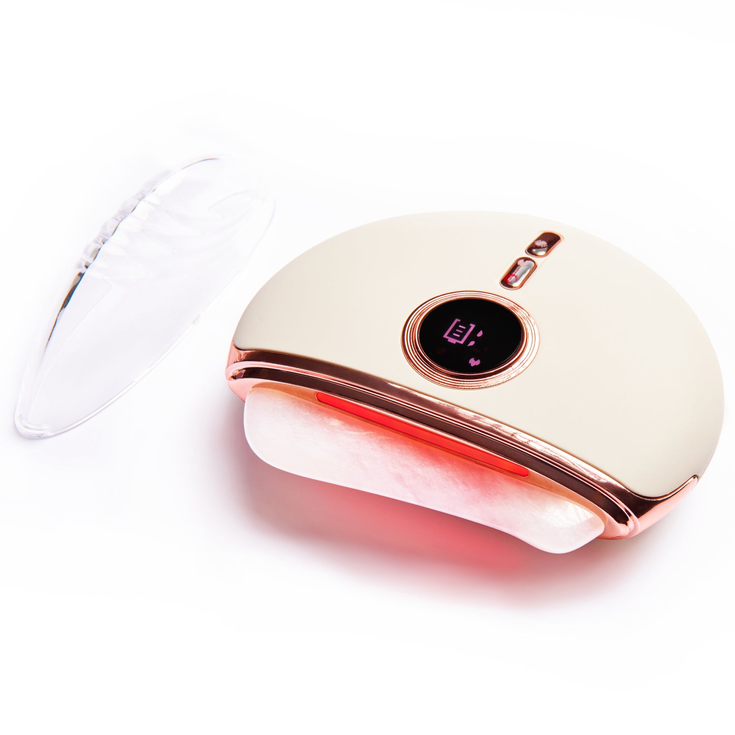 DermaCrest Gua Sha Red Light Therapy Face Sculpting Massager