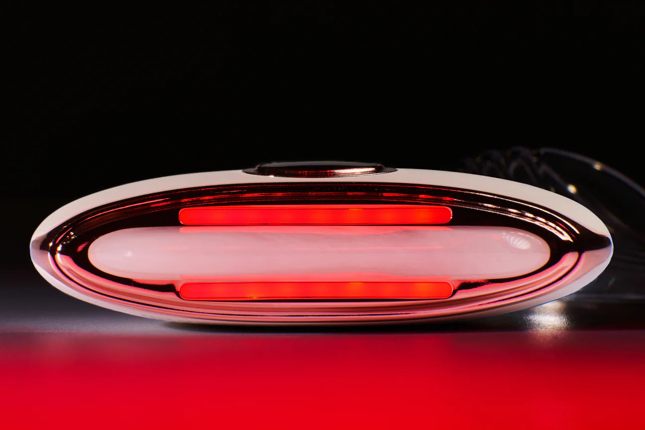 DermaCrest Electric Gua Sha with Red Light Therapy Face Sculpting Massager