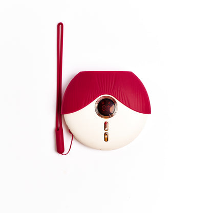 DermaCrest Electric Gua Sha with Red Light Therapy Face Sculpting Massager
