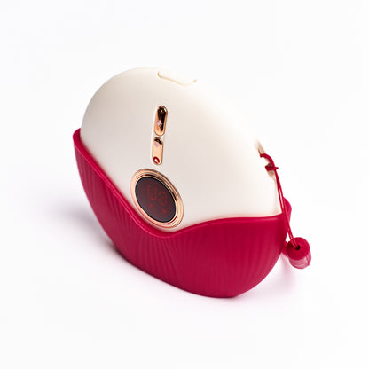 DermaCrest Electric Gua Sha with Red Light Therapy Face Sculpting Massager